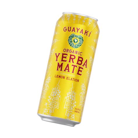 Organic Lemon Elation Guayakí Yerba Mate