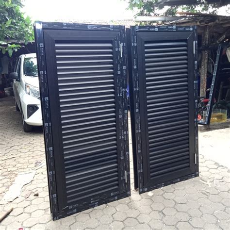 Jual Pintu Jalusi Aluminium Pintu Gudang Pendek 2 Unit Kota Depok