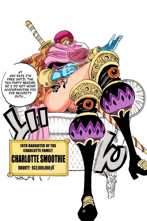 Charlotte Smoothie ଘ੭ˊ꒳ˋ੭ ” Smoothie One Piece One Piece Anime Comics