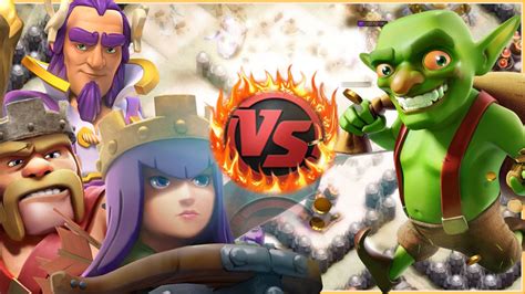 HEROES VS DUENDES ULTIMO INTENTO CAMPAÑA DE CLASH OF CLANS YouTube