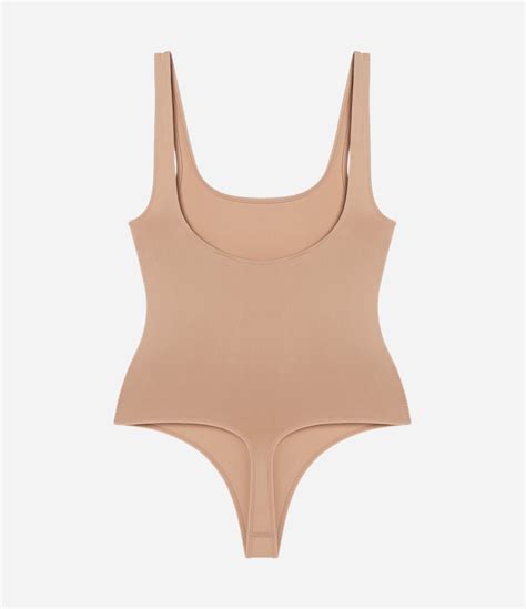 Body Lingerie Seamless Sem Bojo Bege
