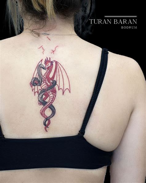 Snake Dragon Tattoo