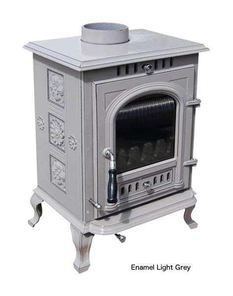 Enamel Cast Iron Stove 16 Colours Multi Fuel Stove 5kw Stove Wood