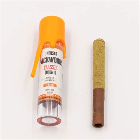 Packwoods Sunset Sherbert Infused Blunt Pre Roll 1 Pack Indica 33 {2