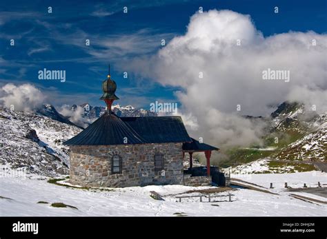 Chapel On Klausen Pass Canton Of Uri Switzerland Stock Photo Alamy