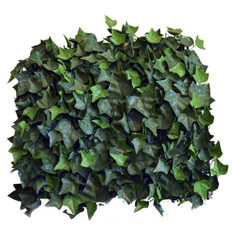 2 Ft H X 2 Ft W Artificial Ivy Fence Panel Artificial Foliage