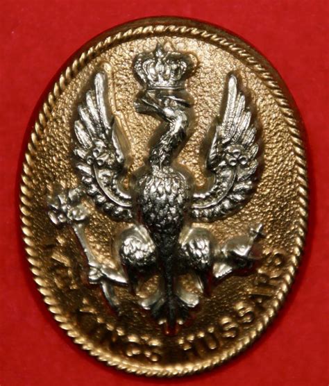 British Army Badges Th Hussars Cap Badge