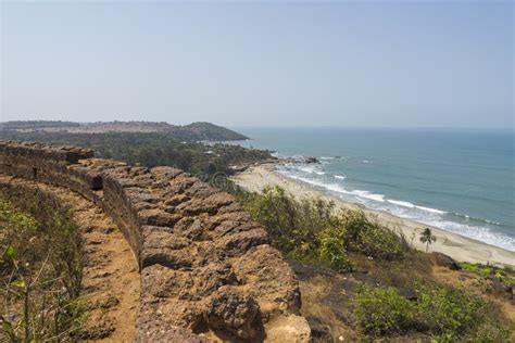 Chapora Fort in the Northern Goa, India Editorial Photography - Image ...