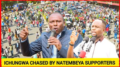 Toka Hapa Kimani Ichungwa Heckled And Chased In Western Kenya Today