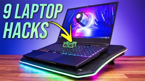 9 Gaming Laptop HACKS in 2 MINUTES!