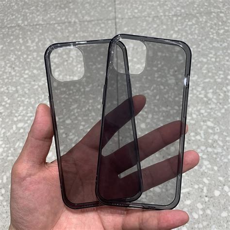 Funda De Tel Fono Transparente Para Iphone Carcasa Trasera De Silicona