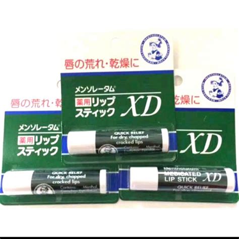 Jual Rohto Mentholatum Lip Balm Xd Medicated 100 Original Best Seller