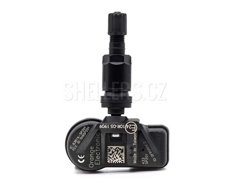 Tpms Senzor Orange Sp201m Black Eu 433mhz Ventil Hliníkový Elox