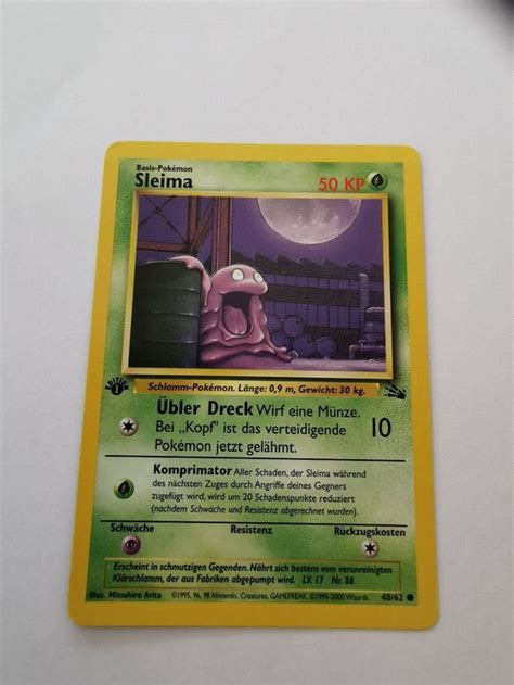 Sleima Pokemon Karte Kaufen Auf Ricardo