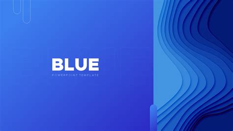 Blue Powerpoint Template