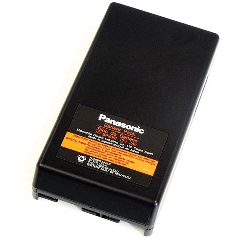 Panasonic PV-BP20M Camcorder Battery (12V, 2000mAh) PV-BP20M B&H