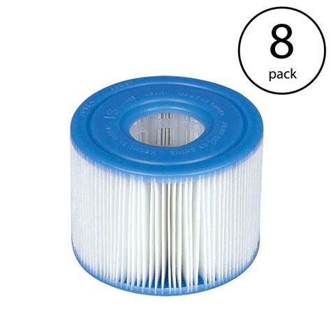 Intex PureSpa Type S1 Easy Set Pool Filter Replacement Cartridges (8 ...