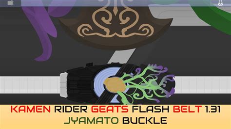 Kamen Rider Geats Flash Belt Gigant Weapon Jyamato Buckle