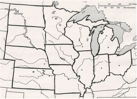 33 Blank Map Of Midwest States Maps Database Source Images And Photos Finder