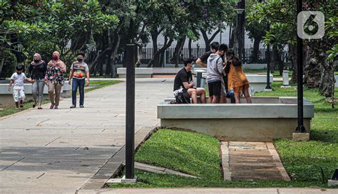 Foto Taman Lapangan Banteng Kembali Dibuka Foto