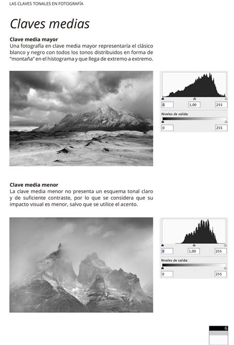 LAS CLAVES TONALES EN FOTOGRAFÍA Confederación Española de Fotografía