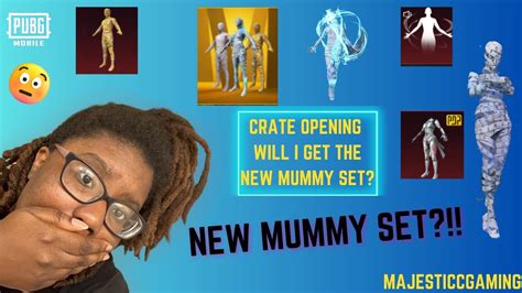 New Mummy Set Psychophage Crate Opening Pubg Mobile Youtube