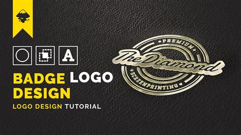 Inkscape Tutorial How To Create A Circle Badge Logo Youtube