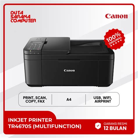 Jual Printer Canon Pixma Tr S Wifi Multifunction Printer Adf