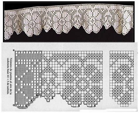 An Image Of Some White Crocheted Lace