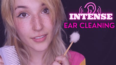 Asmr Intense Ear Cleaning Floofing Picking Oiling Massaging