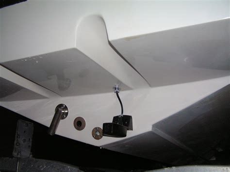 Transom Mount Transducer Placement On Stepped Hull The Hull Truth