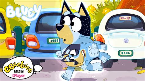 Bluey And Bingo Go To School Daddy Dropoff Cbeebies Backtoschool