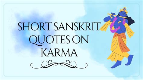 Short Sanskrit Quotes On Karma Sanskrit Shloka On Karma Sanskrit Shloka