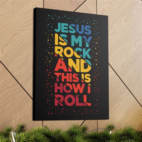 Jesus Is My Rock Scripture