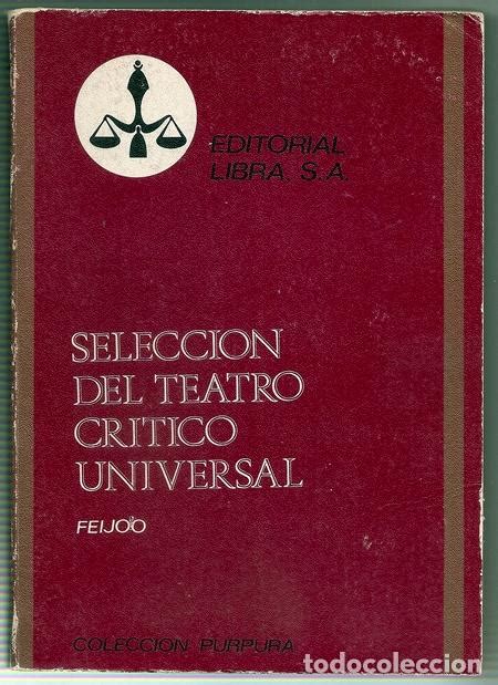 Selección Del Teatro Crítico Universal Fr Ben Comprar Libros De