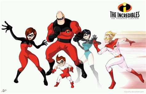 Fan Art For The Incredibles 2 It S Said To Come Out 2017 Or 2018 The Incredibles Disney