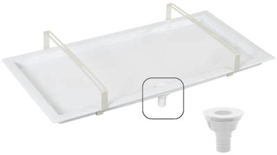 Condensate Drip Tray 390 X 790 Brackets Supports Airflow The