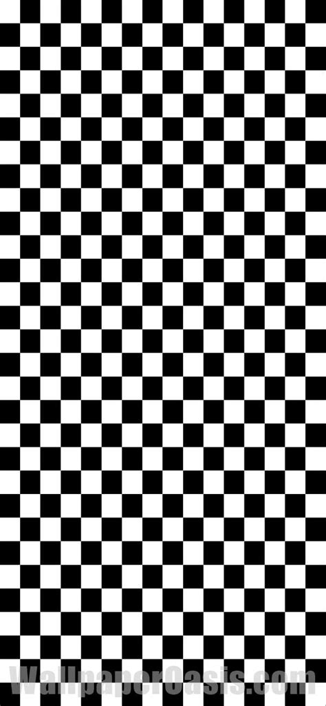 Black And White Checkered Wallpaper