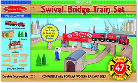 Swivel Bridge Train Set - A2Z Science & Learning Toy Store