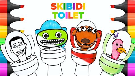 Garten Of Banban 3 NEW Coloring Pages SKIBIDI TOILET YouTube