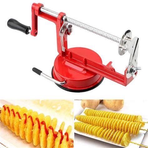 Stainless Steel Manual Spiral Potato Slicer Satisfiedcustomer