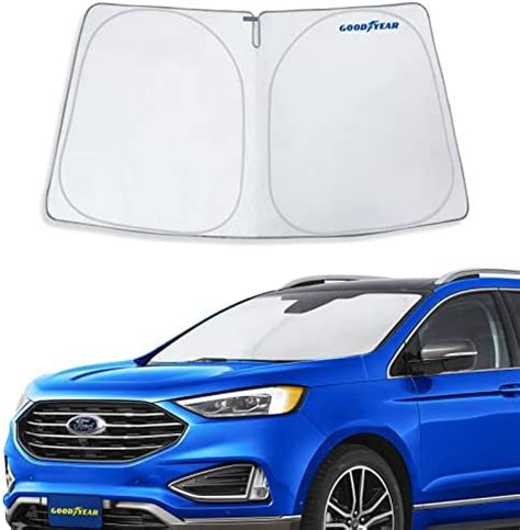 Amazon AutoTech Zone Sunshade For 2015 2024 Ford Edge SUV Custom