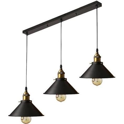 Idegu Suspension Luminaire Industrielle Lustre Abat Jour Vintage Cm