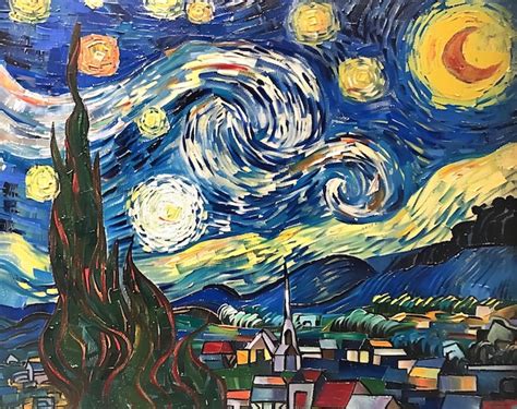 Museum Of Modern Art New York City Vincent Van Gogh The Starry