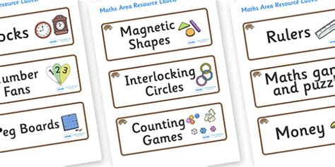 Hedgehog Themed Editable Maths Area Resource Labels Twinkl