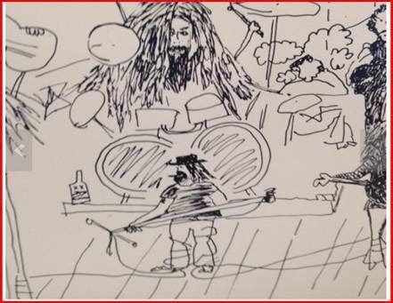 Lot Detail - Lynyrd Skynyrd Original Dean Kilpatrick Drawings for "Gold ...