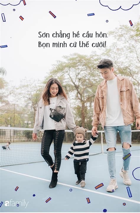 Hot family Trang Lou Tùng Sơn Kết hôn sớm chúng mình có thêm bạn đồng hành nhí để đi