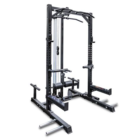 Hr Half Rack W Hi Lo Pulley System The Ultimate In Fitness