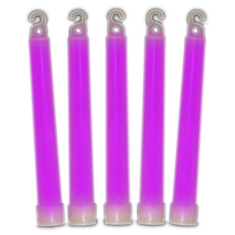 6 Inch Glow Sticks Purple Best Glowing Party Supplies