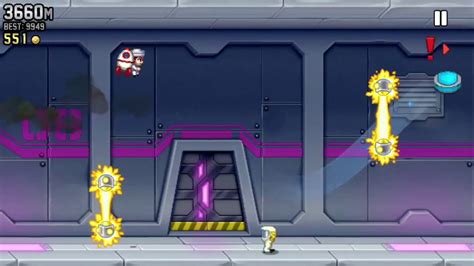 Jetpack Joyride Barry In Navy Outfit Youtube